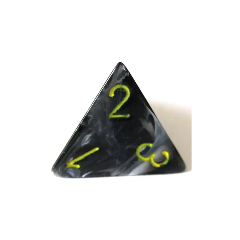 Chessex Vortex Black/Yellow W4