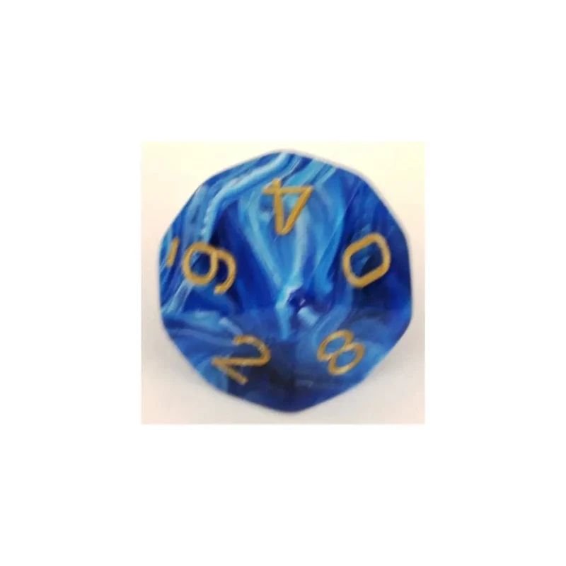Chessex Vortex Blue/Gold W10
