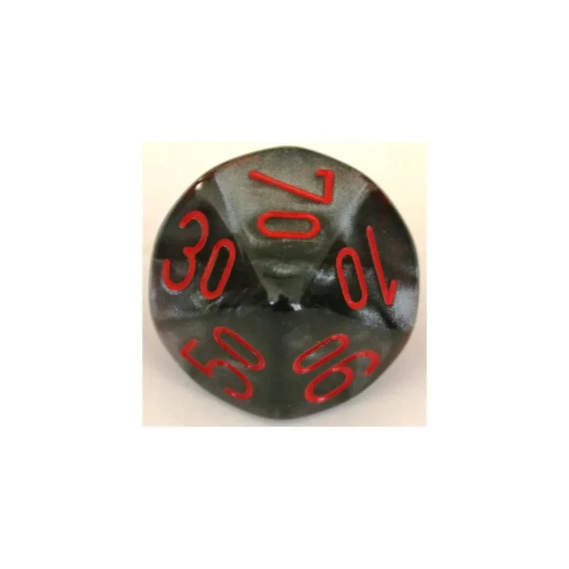 Chessex Velvet Black/Red W10-0