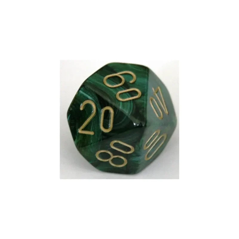Chessex Scarab Jade/Gold W10-0