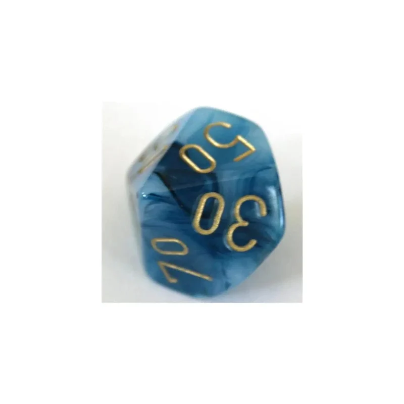 Chessex Phantom Teal/Gold W10-0