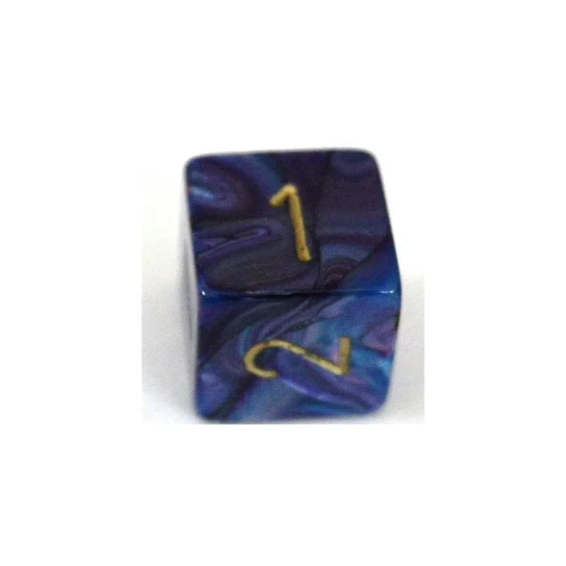 Chessex Lustrous Purple/Gold W6