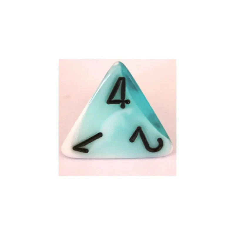 Chessex Gemini Teal-White W4