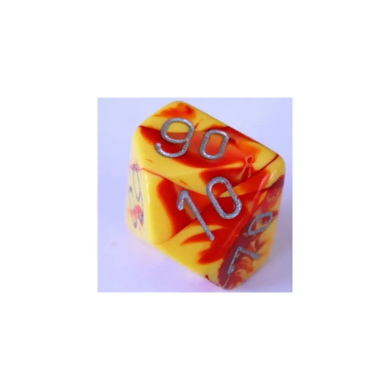 Chessex Gemini Red-Yellow W10-0