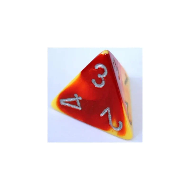 Chessex Gemini Red-Yellow W4
