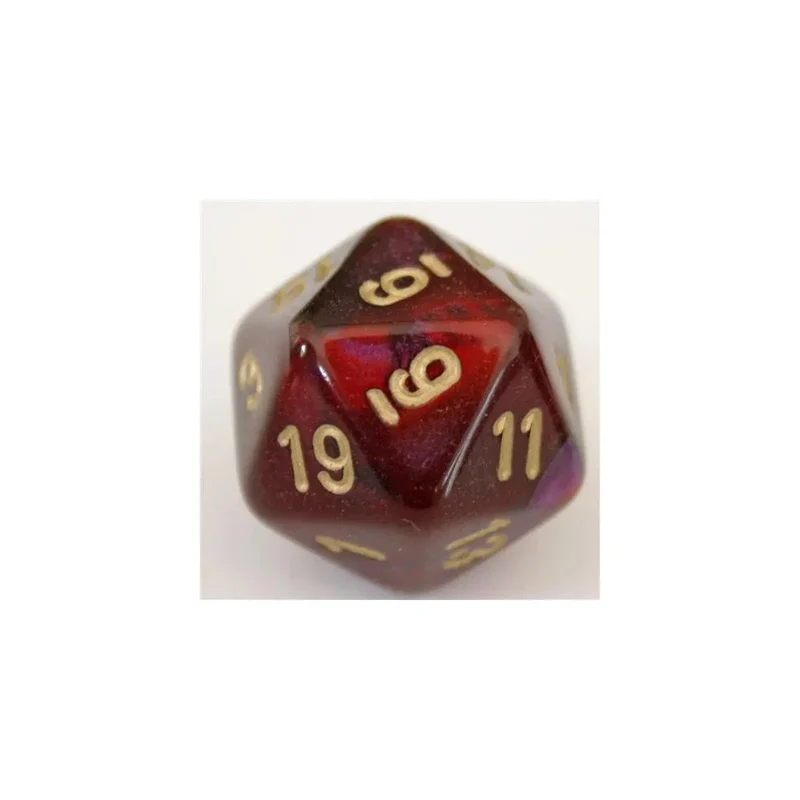 Chessex Gemini Purple-Red W20