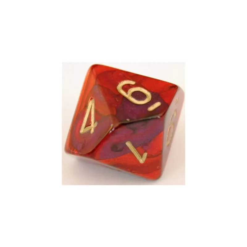 Chessex Gemini Purple-Red W10