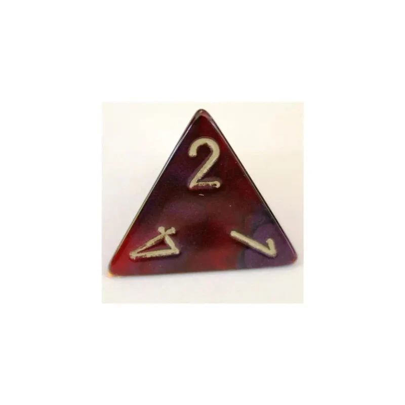 Chessex Gemini Purple-Red W4