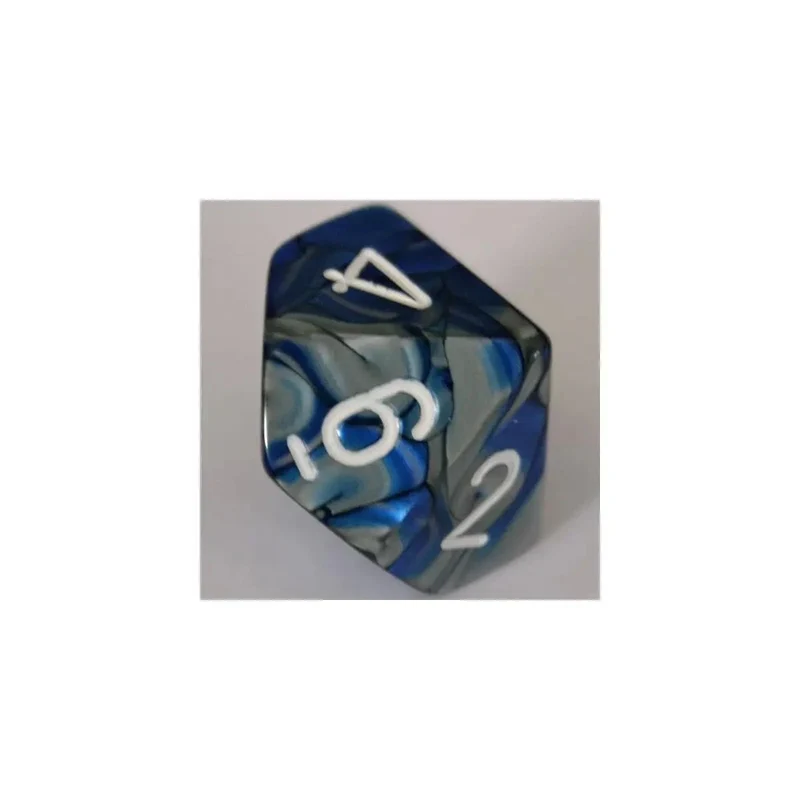 Chessex Gemini Blue-Steel W10