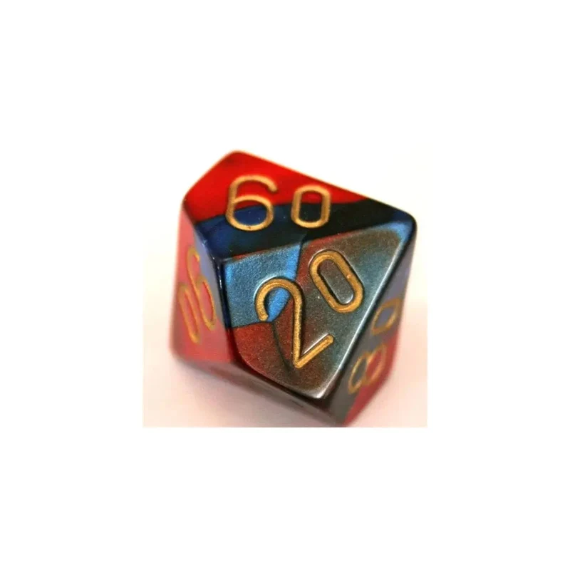 Chessex Gemini Blue-Red W10-0