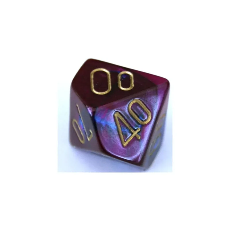 Chessex Gemini Blue-Purple W10-0