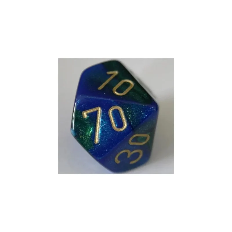 Chessex Gemini Blue-Green W10-0