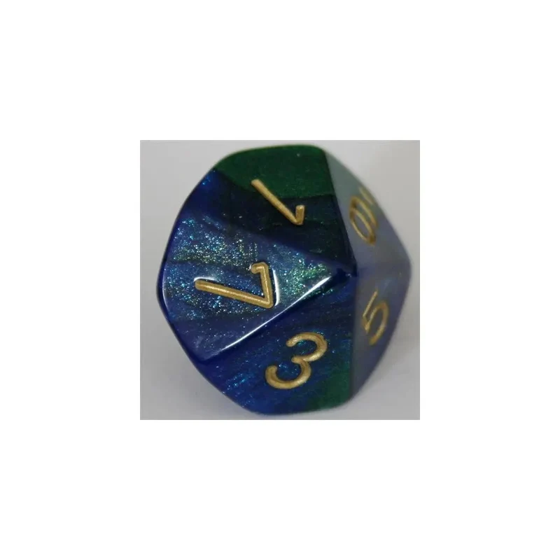 Chessex Gemini Blue-Green W10