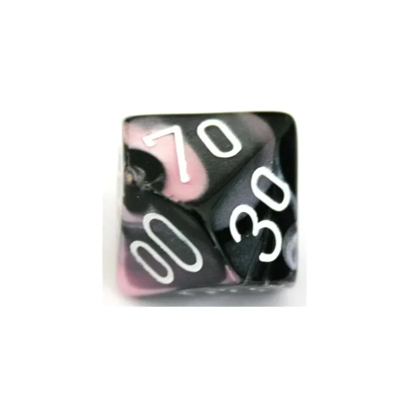 Chessex Gemini Black-Pink W10-0