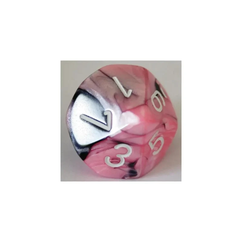 Chessex Gemini Black-Pink W10