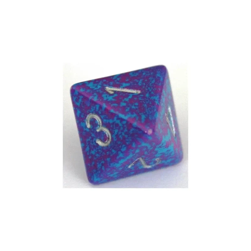 Chessex Speckled Silver Tetra W8