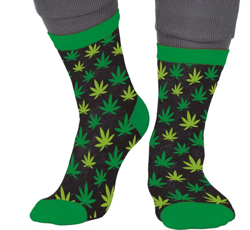Weed Socken Grün