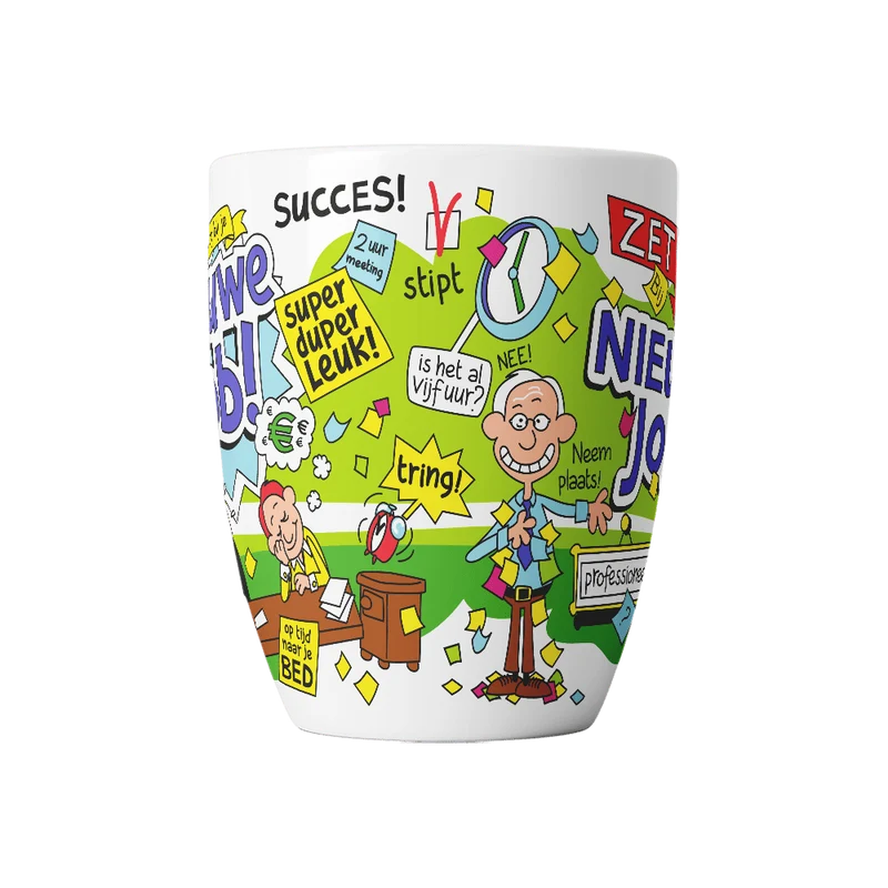 Neue Job Tasse Grün