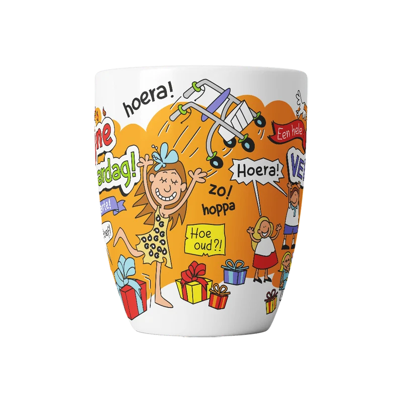 Happy Birthday Becher 12cm