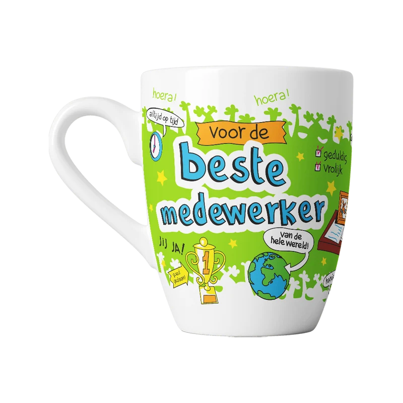 Mitarbeiter des Monats Becher Grün