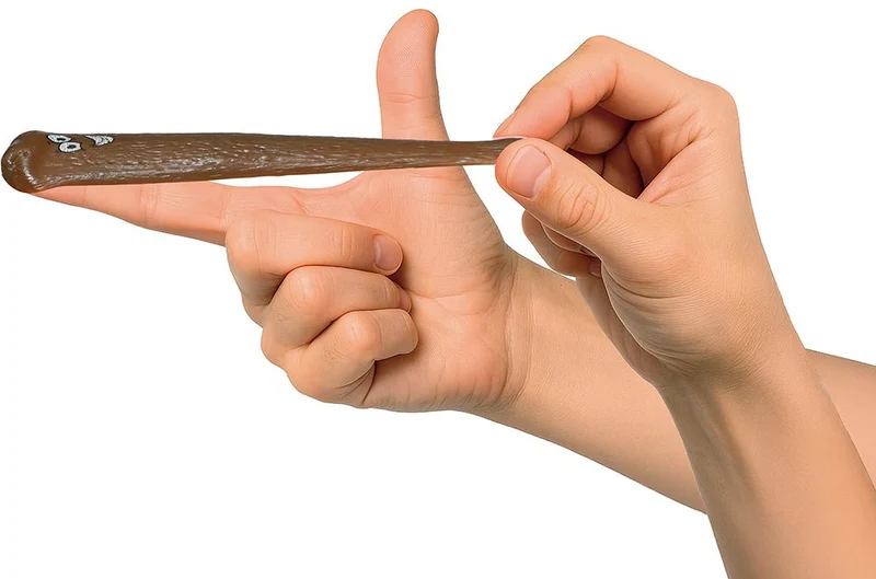 Brauner falscher Kackwurst 4 Stk