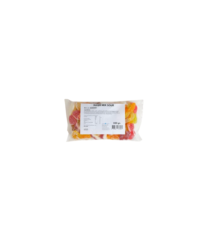 Super Sour Mix Bonbon 250gr