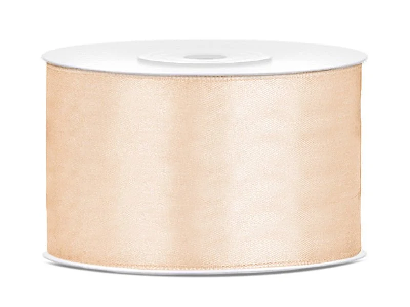 Satinband Vanillecreme 38mm 25m