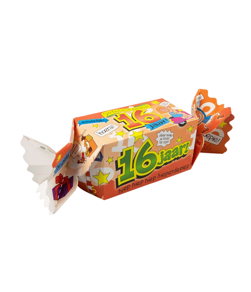 Geschenkbox 16 Jahre 26cm
