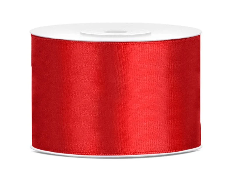 Satinband Rot 50mm 25m