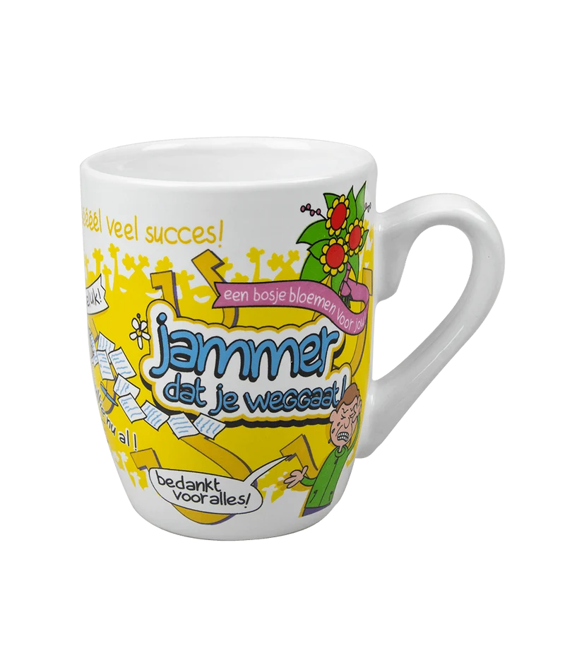 Becher Schade, dass du gehst