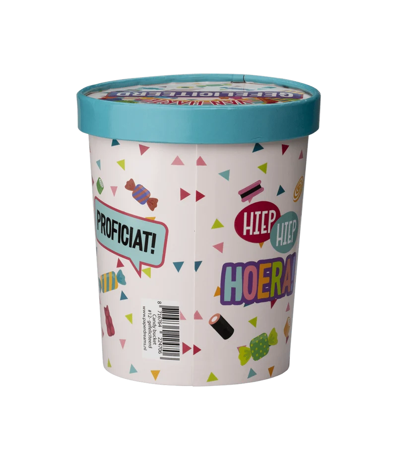 Bonbondose Glückwunsch 12cm