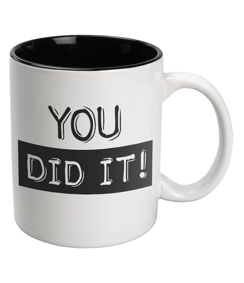 Becher You Did It 12cm