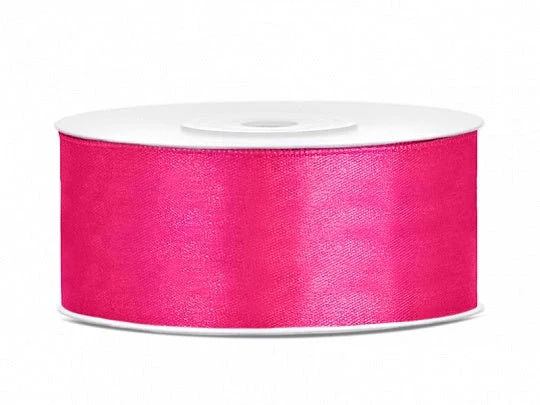 Satinband Fuchsia 25mm 25m
