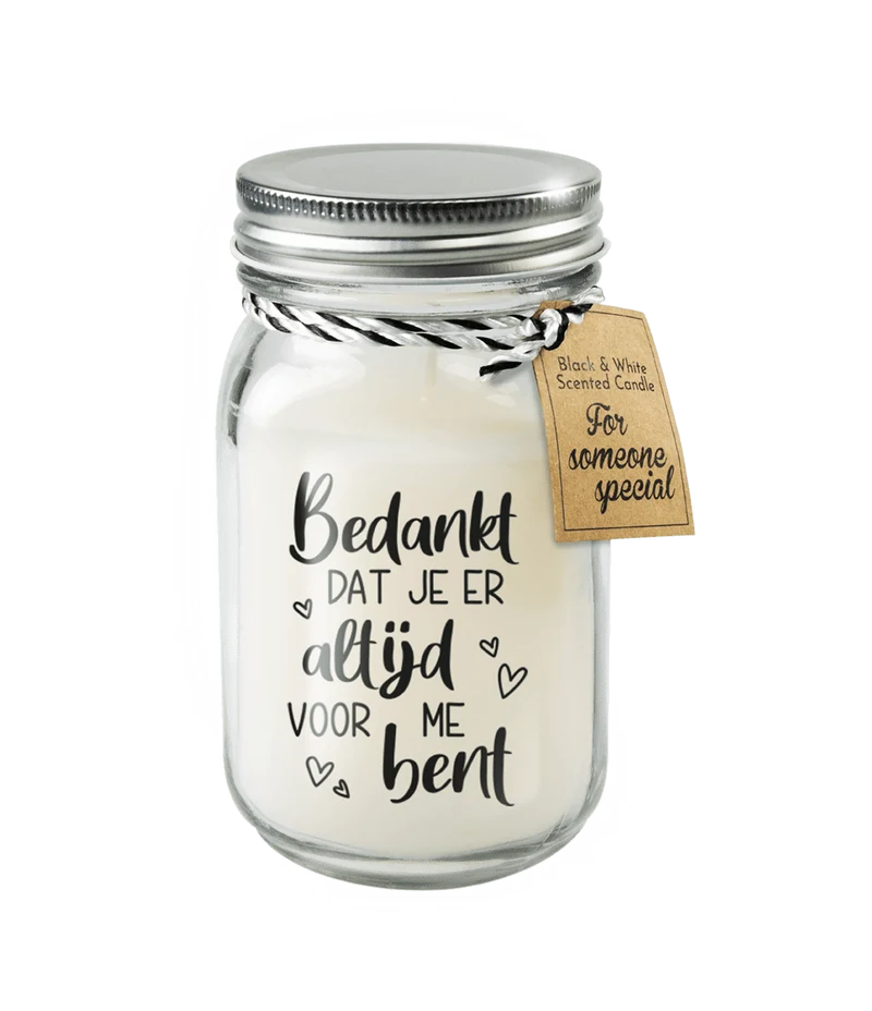 Duftkerze Thank You 14cm