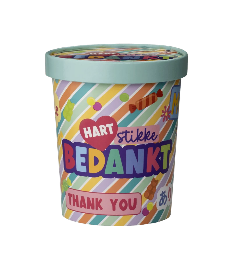 Bonbondose Dankeschön 12cm