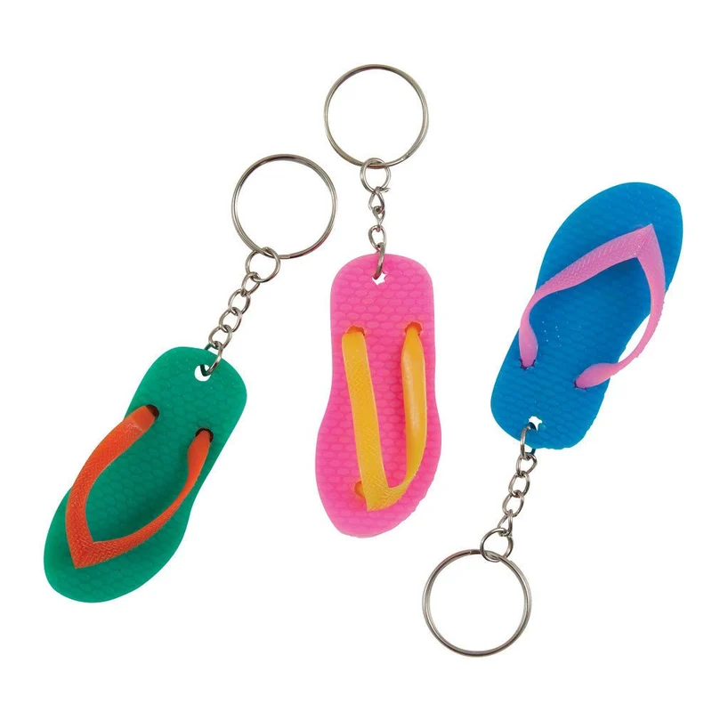 Breakout präsentiert Schlüsselanhänger Slipper 10cm 6 Stk