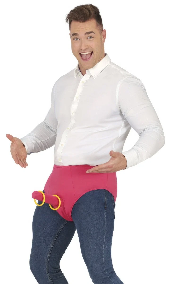Lustiger Unterhosen-Ringwurf
