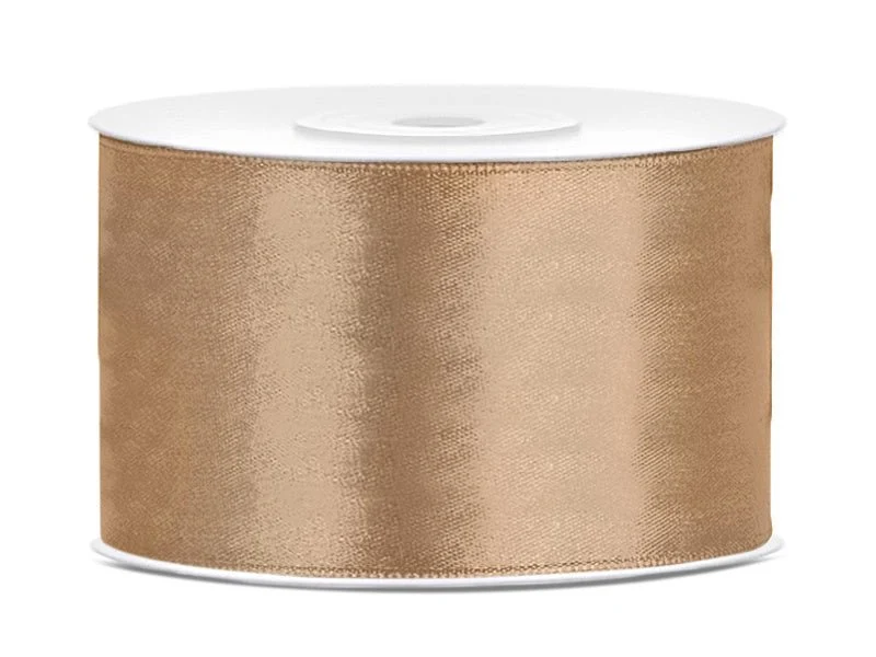 Satinband Gold 38mm 25m