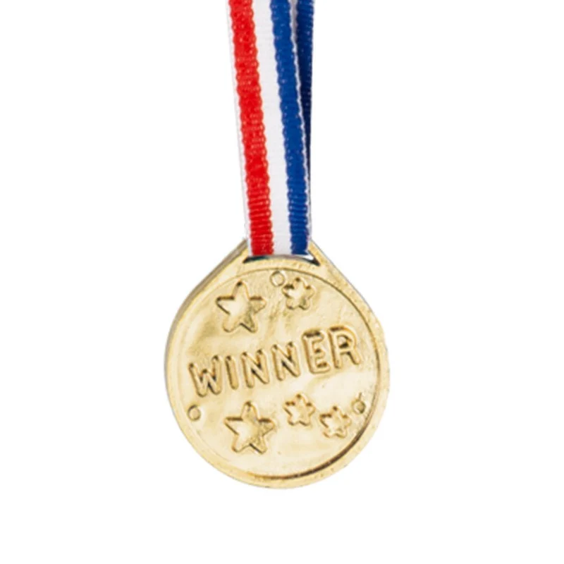 6 Medaillen Gewinner 3,5cm
