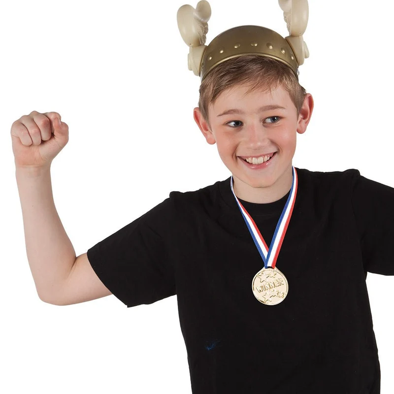 6 Medaillen Gewinner 3,5cm