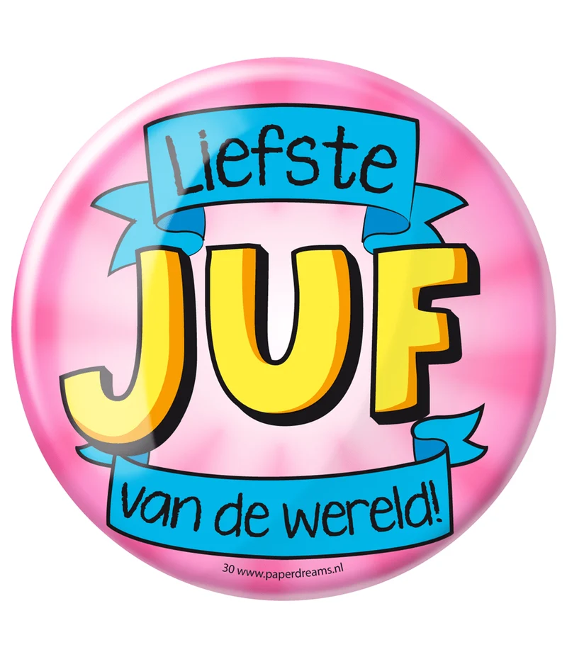 Button Liebste Lehrerin der Welt 10,2 cm