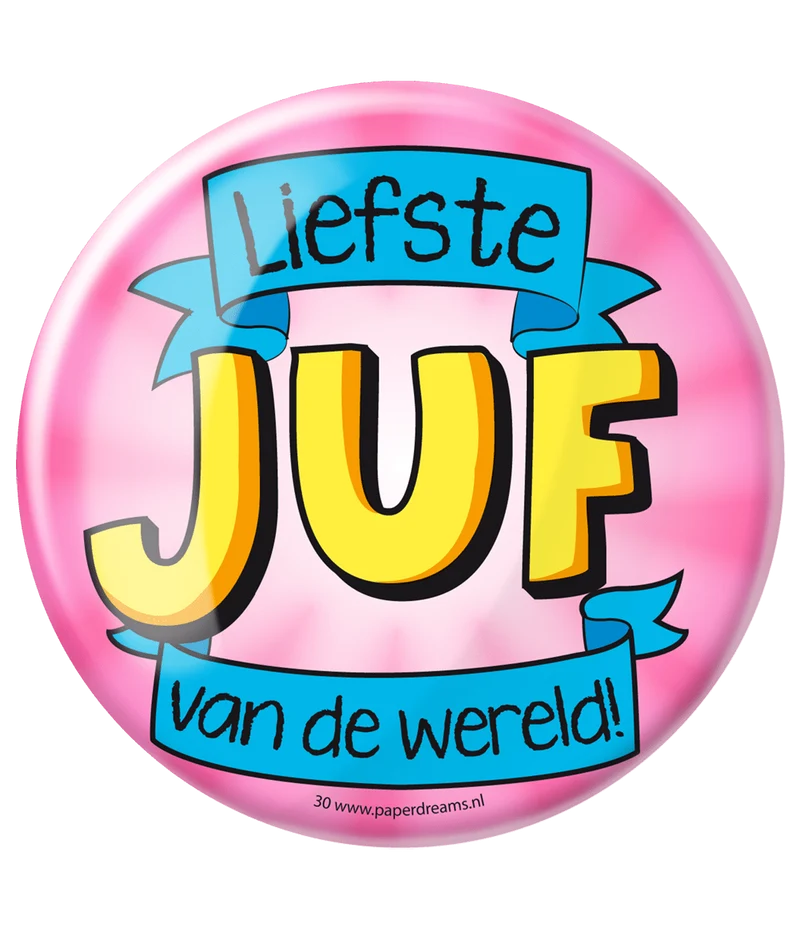 Button Liebste Lehrerin der Welt 10,2 cm