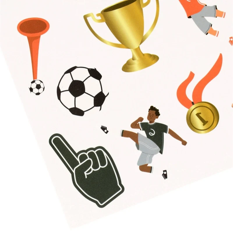 Fußball Fake Tattoos 25 Stk