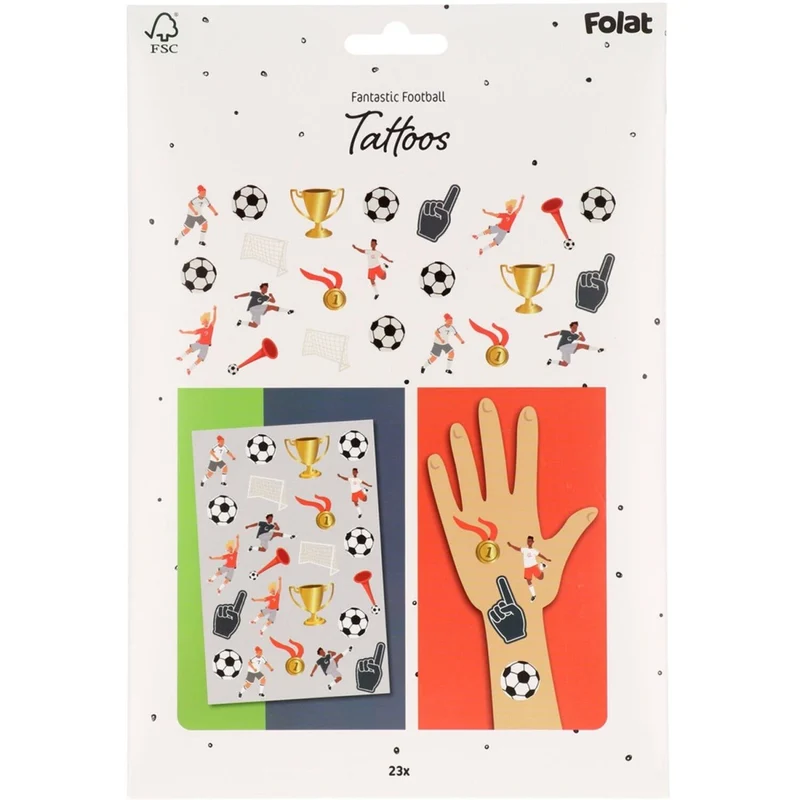 Fußball Fake Tattoos 25 Stk