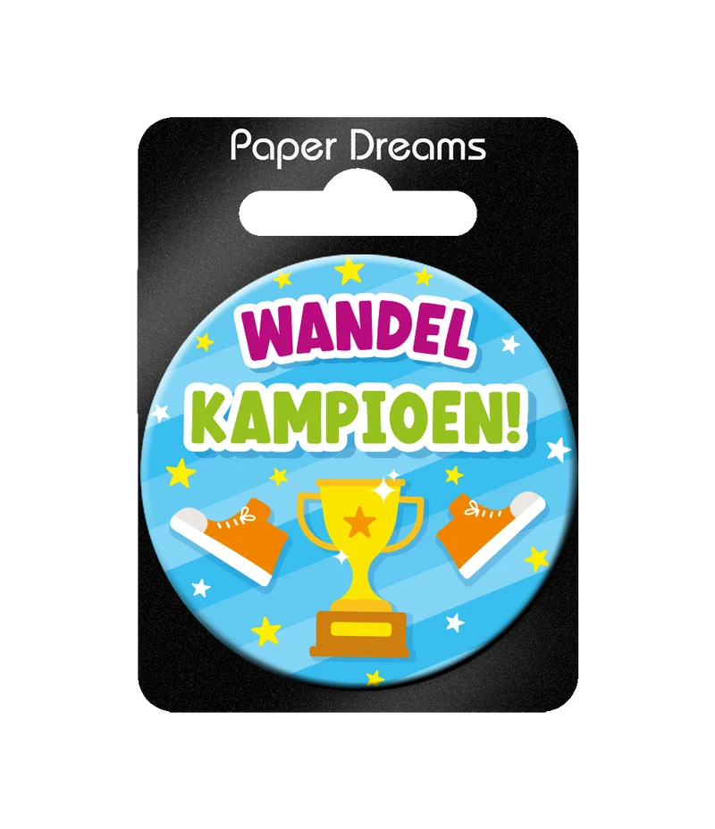 Blauer Knopf Walking Champion 5,5cm