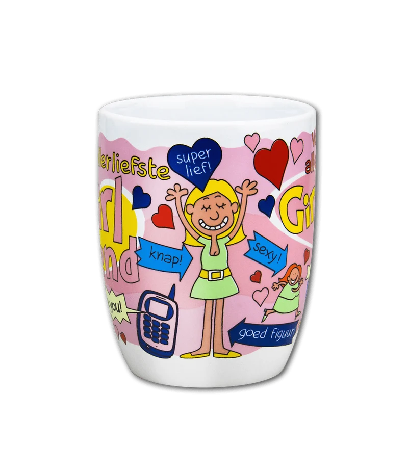 Becher Girlfriend 12cm