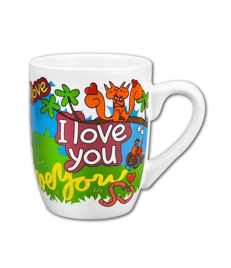 Becher I Love You 12cm