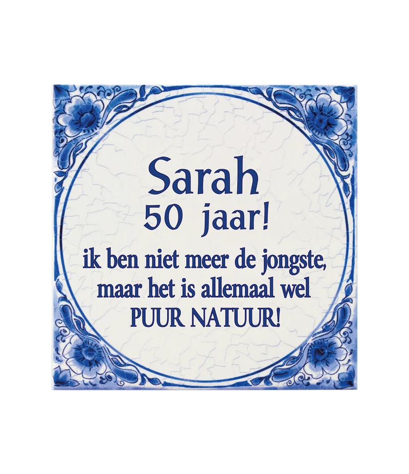 Delfter Blau Fliese Sarah 14,5cm