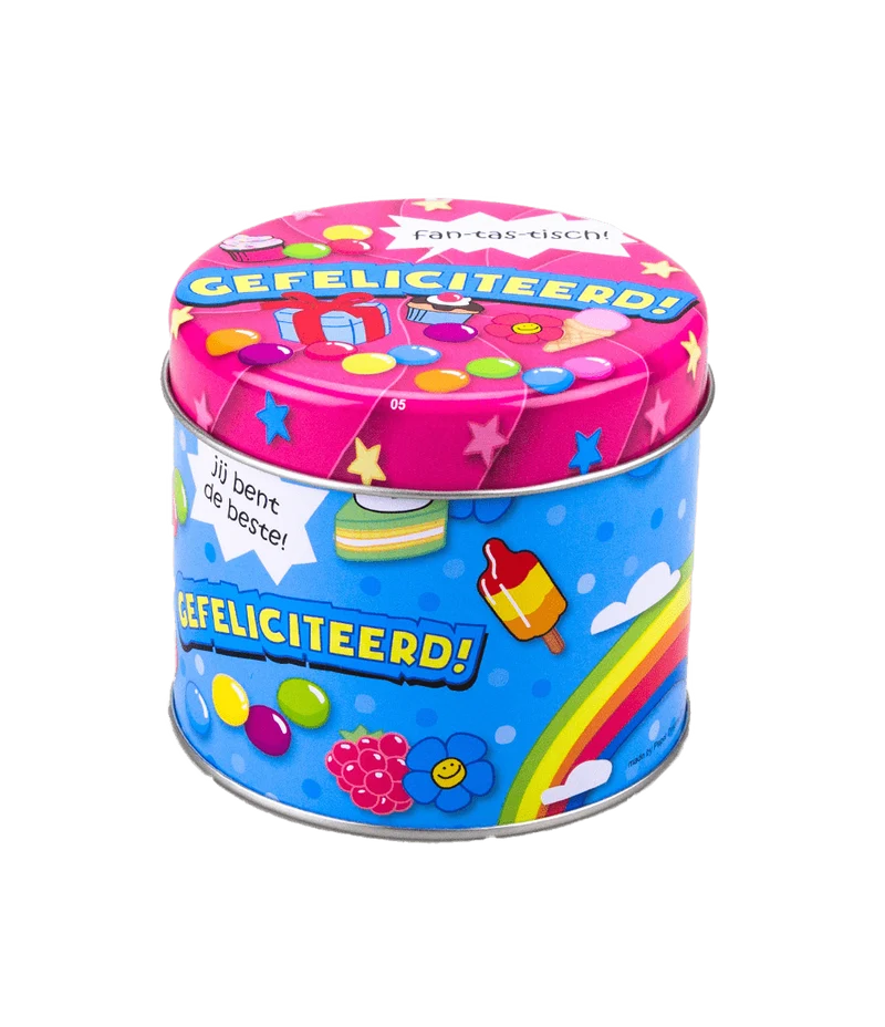 Süßigkeitenkanister Glückwunsch 9cm