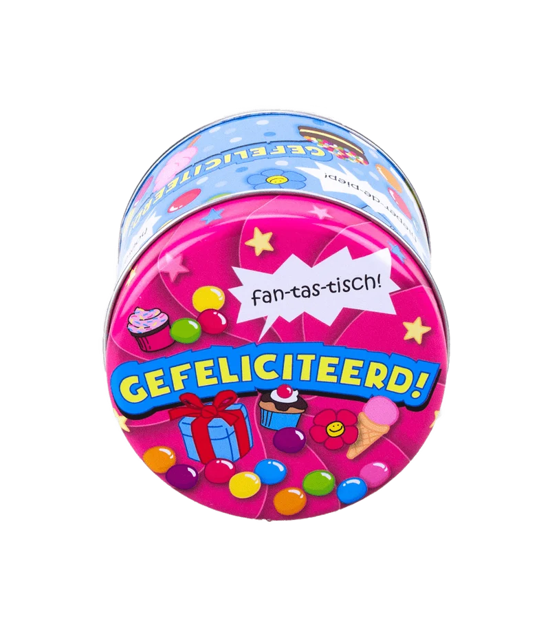 Süßigkeitenkanister Glückwunsch 9cm